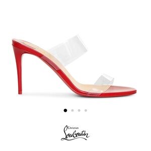 Christian Louboutin Red PVC Heels
